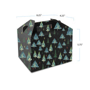 LONCHERA DE NAVIDAD  NEGRA