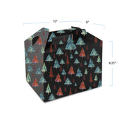 LONCHERA DE NAVIDAD  NEGRA